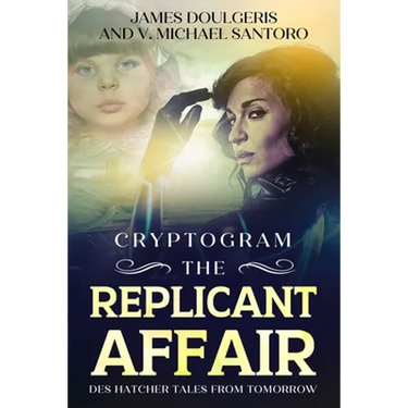 The Replicant Affair - Des Hatcher Tales from Tomorrow Cryptogram: cryptograms puzzle books for adults and Sci Fi Lovers Cryptography Puzzles
