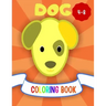 Dog Coloring Book: 50 Dog Drawing To Color