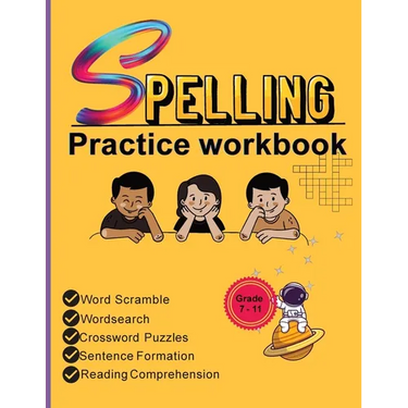 Spelling Practice Workbook: Building Spelling Skills of Tier Two Academic Words Part -1