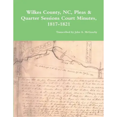 Wilkes County, NC, P&Q Minutes, 1817-1821