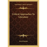 Critical Approaches to Literature