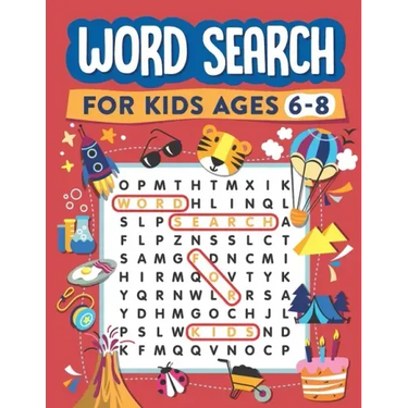 Word Search for Kids Ages 6-8: 100 Word Search Puzzles