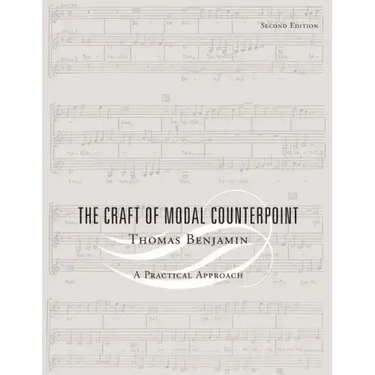The Craft of Modal Counterpoint
