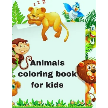 Animal coloring book for kids: 40 Animals Including Farm Animals, Jungle Animals, Woodland Animals and Sea Animals (Jumbo Coloring Activity Book ...