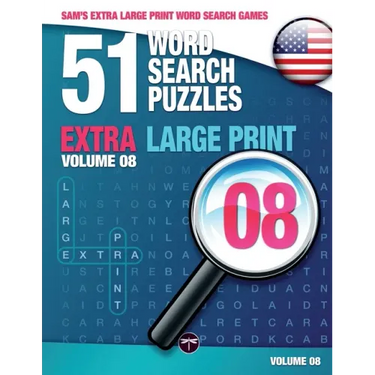 51 Word Search Puzzles, Volume 8: Brain-Stimulating Puzzle Activities for Many Hours of Entertainment