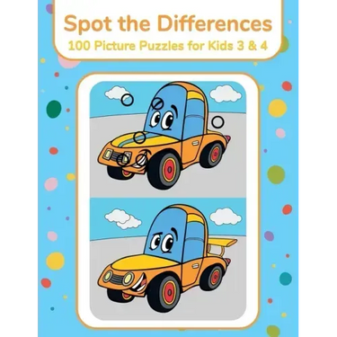 Spot the Differences - 100 Picture Puzzles for Kids 3 & 4