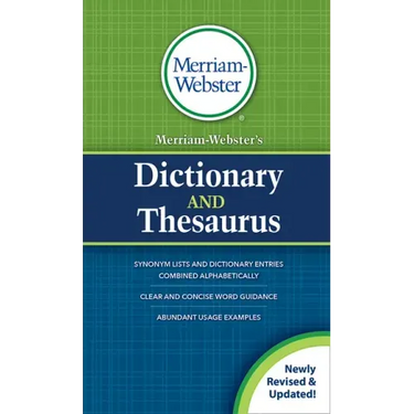 Merriam-Webster's Dictionary and Thesaurus