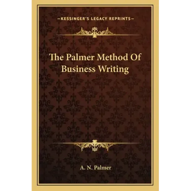 The Palmer Method of Business Writing
