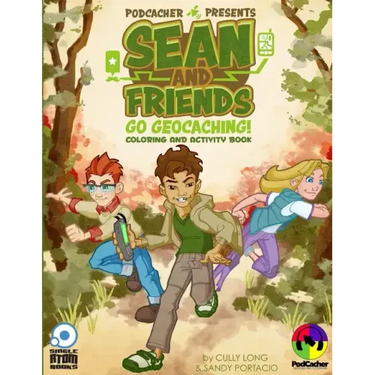 Sean and Friends Go Geocaching (Coloring Book)
