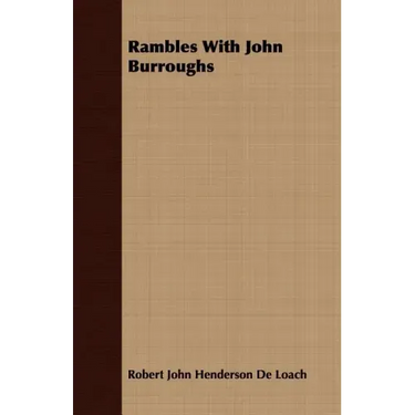 Rambles with John Burroughs