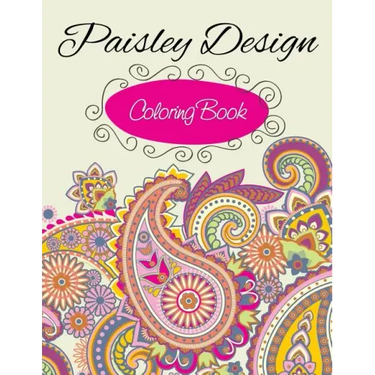 Paisley Designs Coloring Book