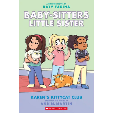 Karen's Kittycat Club: A Graphic Novel (Baby-Sitters Little Sister #4)
