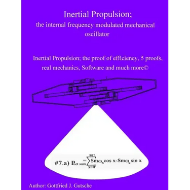 Inertial Propulsion; the internal frequency modulated mechanical oscillator: Inertial Propulsion; the proof of efficiency, 2 kinematic proofs, 5 mecha