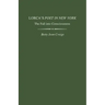 Lorca's Poet in New York: The Fall Into Consciousness
