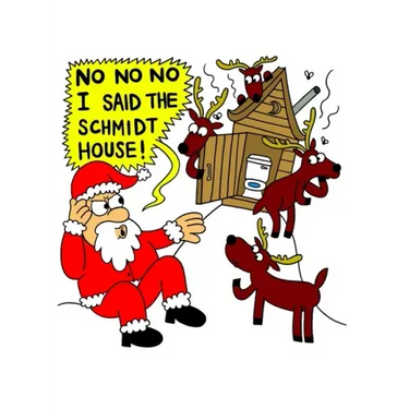 No No No I Said The Schmidt House: Funny Saying & Holiday Greetings Composition Notebook For Family Friends & Sibllings With Humor (Uncle, Aunt, Mom,