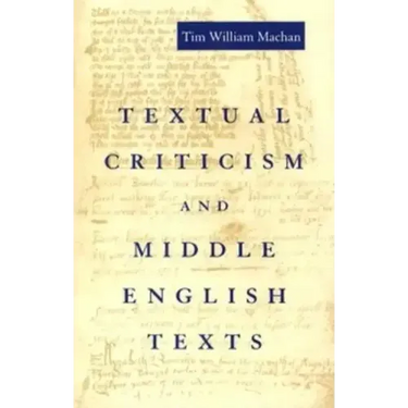 Textual Criticism and Middle English Texts
