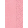 CSB Large Print Thinline Bible, Value Edition, Soft Pink Leathertouch