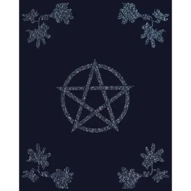 Grimoire: Pentacle Gemstone Flower Spell Book To Witchcraft Write Rituals & Ingredients