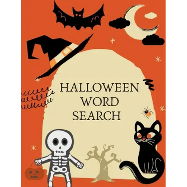 Halloween Word Search: Large Print Word Search Puzzle Book For Kids And Adults. Fall And Winter Word Search. Great for Giving Halloween Gifts for All!