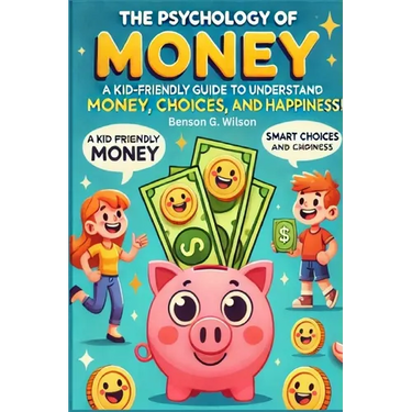 Psychology of Money: A Kid-Friendly Guide for Young Readers to Understand Money, Smart Choices, and Happiness