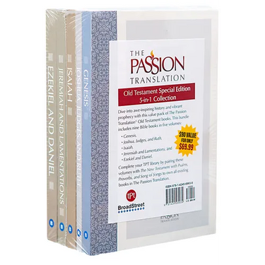 The Passion Translation Old Testament Special Edition: 5-In-1 Collection