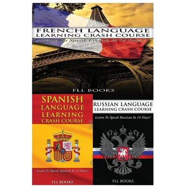 French Language Learning Crash Course + Spanish Language Learning Crash Course +