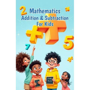 Mathematics Addition and Subtraction for Kids: A Beginner's Guide to Numbers, Word Problems, Mental Math Strategies, and Number Bonds for Ages 6-10