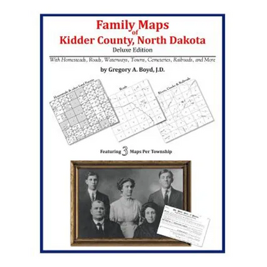 Family Maps of Kidder County, North Dakota