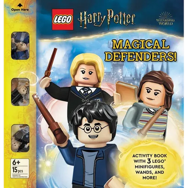 Lego Harry Potter: Magical Defenders: Activity Book with 3 Minifigures and Accessories
