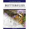 Butterflies and Flowers: Gray Scale Photo Adult Coloring Book, Mind Relaxation Stress Relief Coloring Book Vol3: Series of coloring book for ad