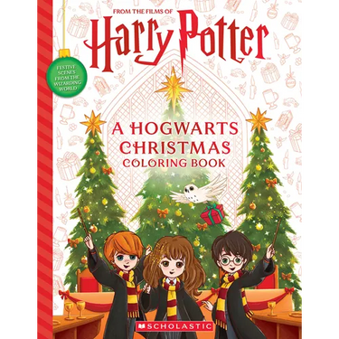 A Hogwarts Christmas: An Official Harry Potter Coloring Book