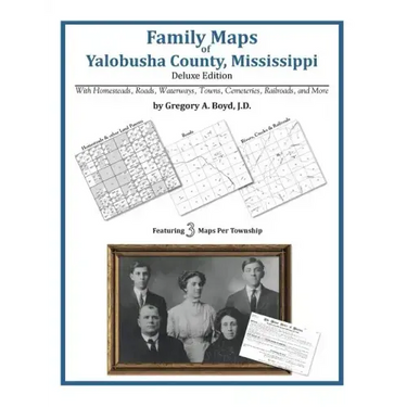 Family Maps of Yalobusha County, Mississippi