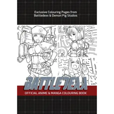 Battledexx Official Manga & Anime Colouring Book