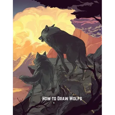 How to Draw Wolfs: Step-by-Step Drawing Guide Book to Learn How to Draw Wolves For Kids