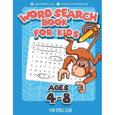 Word Search Books for Kids Ages 4-8: Word Search Puzzles for Kids Activities Workbooks 4 5 6 7 8 year olds