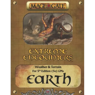 Extreme Encounters: Weather and Terrain: Earth: For 5th Edition (5e) GMs
