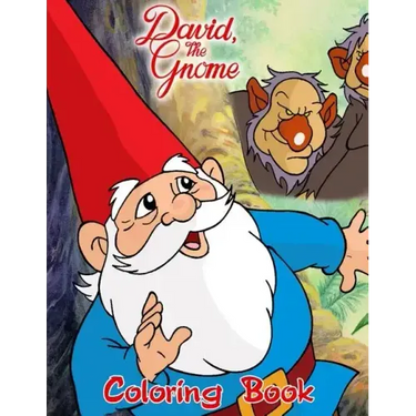 David the Gnome Coloring Book: Coloring Book for Kids and Adults with Fun, Easy, and Relaxing Coloring Pages