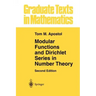 Modular Functions and Dirichlet Series in Number Theory