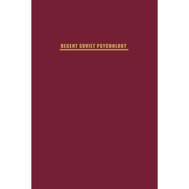 Recent Soviet Psychology