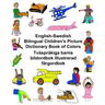 English-Swedish Bilingual Children's Picture Dictionary Book of Colors Tvåspråkiga barns bildordbok Illustrerad färgordbok