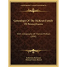 Genealogy Of The McKean Family Of Pennsylvania: With A Biography Of Thomas McKean (1890)