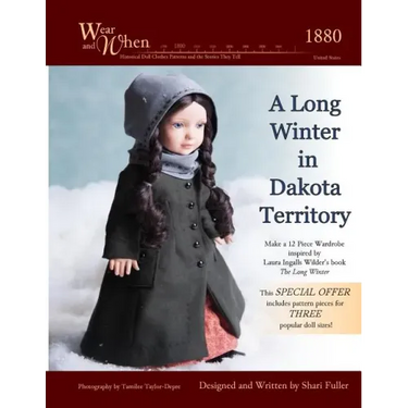 A Long Winter in Dakota Territory (Black and White Interior)
