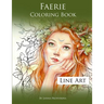 Faerie Coloring Book: Line Art
