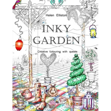 Inky Garden: Creative colouring with quests & 3D paper flower