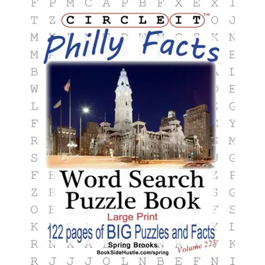 Circle It, Philly Facts, Word Search, Puzzle Book