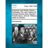 American and British Claims Arbitration Fiji Land Claims Of} George Rodney Burt, Benson Robert Henry, John B. Williams Isaac M. Brower