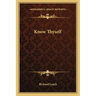 Know Thyself