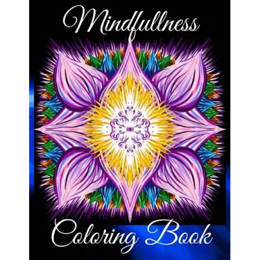 Mindfullness Coloring Book: Therapy Art Relaxing for Men and Women with Horses, Flowers and Trees. Anti-Stress Relieving Mandalas Patterns