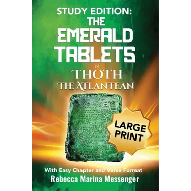 Study Edition The Emerald Tablets of Thoth The Atlantean: With Easy Chapter and Verse Format