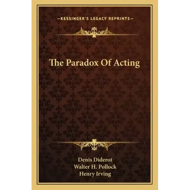 The Paradox of Acting